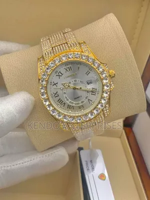 Lookworld Ice Wristwatch With Silver and Gold
