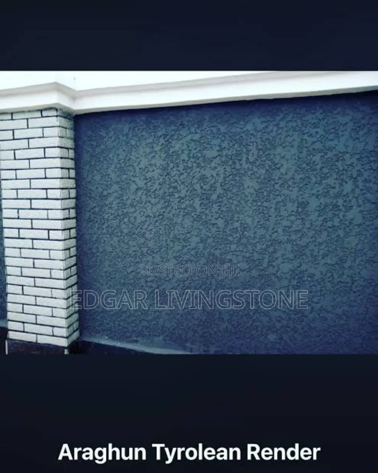 Tyrolean Wall Finish