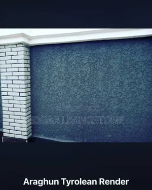 Tyrolean Wall Finish