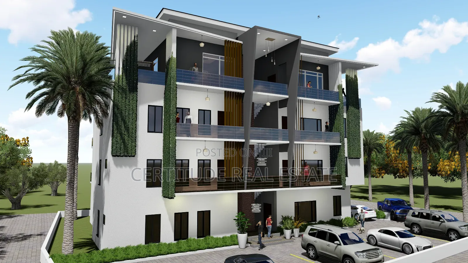 3bdrm Block of Flats in Aaron'S Court, Area 11 for sale