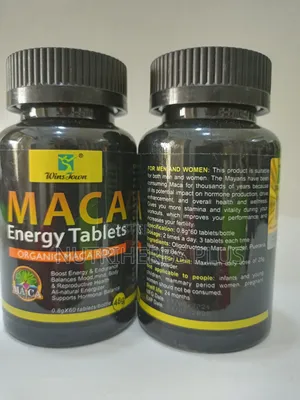 Winston Maca Energy Tablets for Both Men and Women