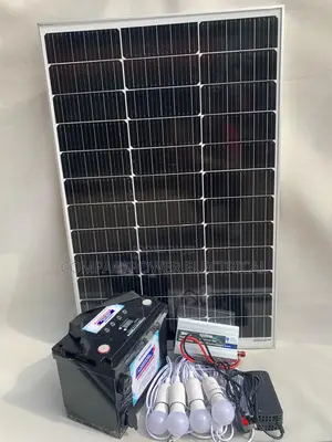 30ah 12.8v Complete Lithium Solar Pack With 100watts Panel
