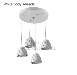 5, 4 or 3 Heads Black White Housing Led Ceiling
