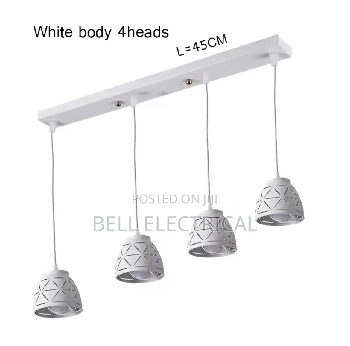 5, 4 or 3 Heads Black White Housing Led Ceiling