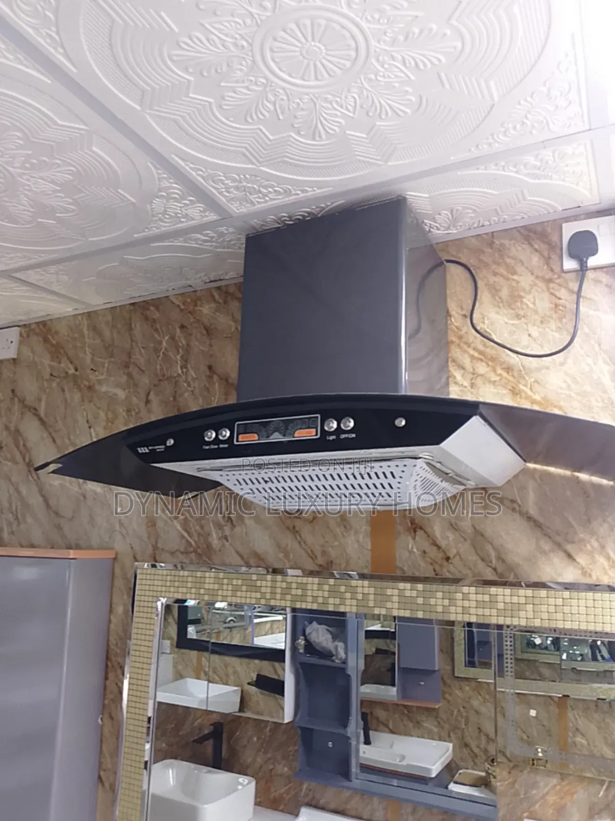 Luxury Standard 90 Cm Kitchen Smoke Extractor