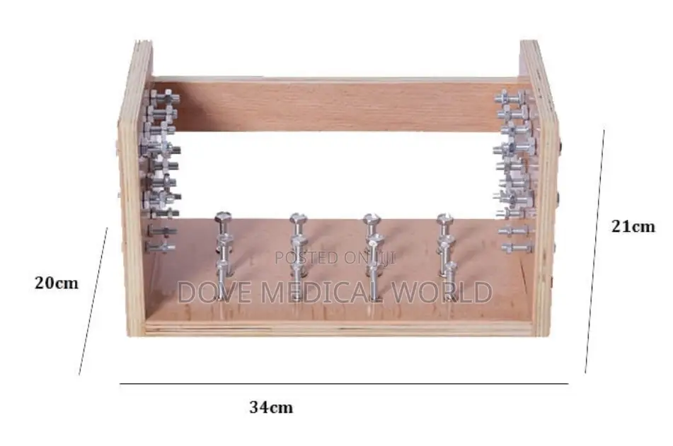 Nut Bolt Board for Hand Therapy