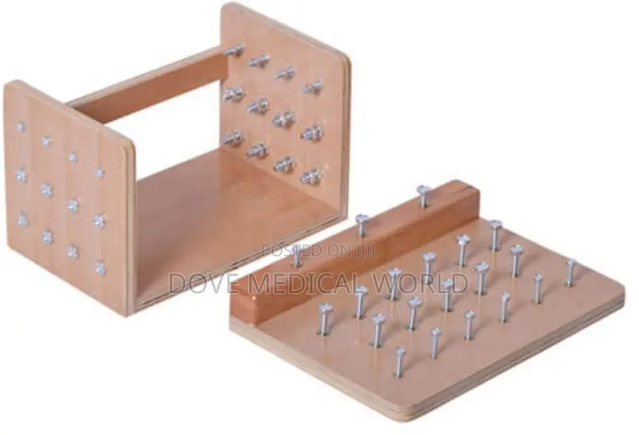 Nut Bolt Board for Hand Therapy