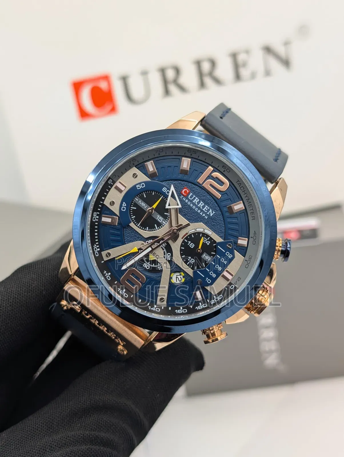 Leather Wristwatch