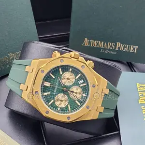 Ap Rubber Chronograph Luxury Watch