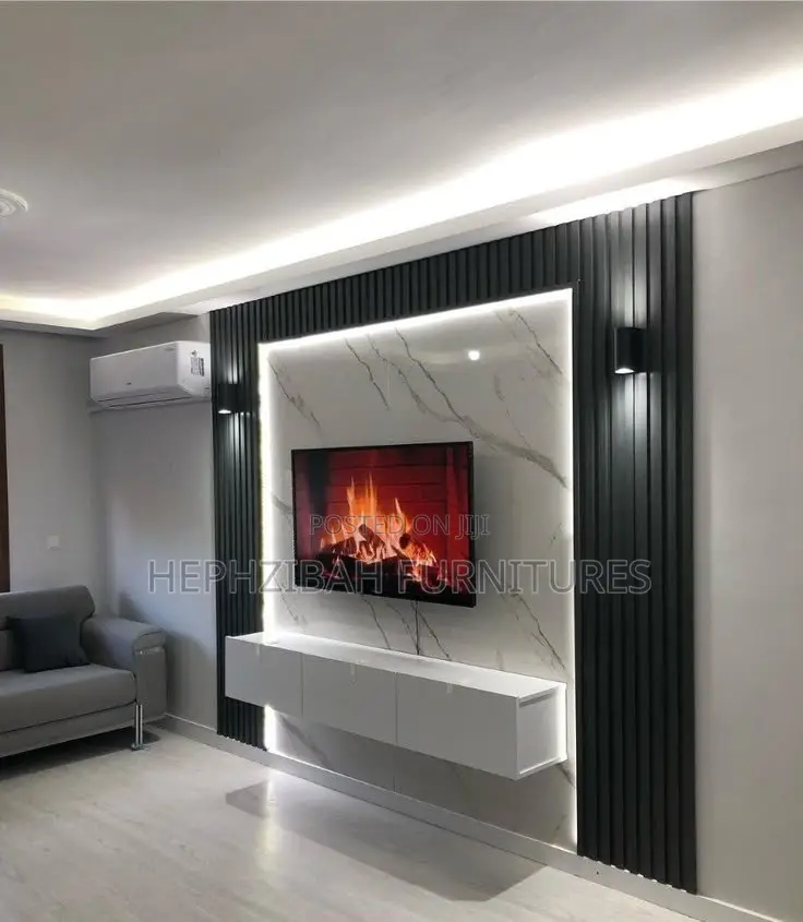 Tv Console With Lights