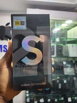 New Samsung Galaxy S21 Ultra 5G 128 GB Silver