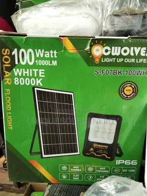 100w Solar Flood Light