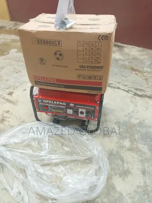 Original Aluminum (Ec6800cx) Gp Elepaq Gasoline Generator