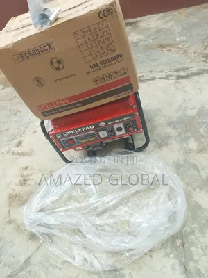 The New Gp Elepaq Gasoline Generator Ec6800cz (230voltage)