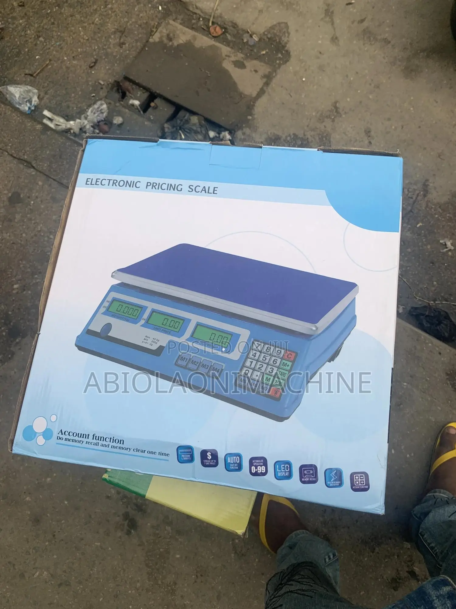 40kg Electronic Pricing Scale