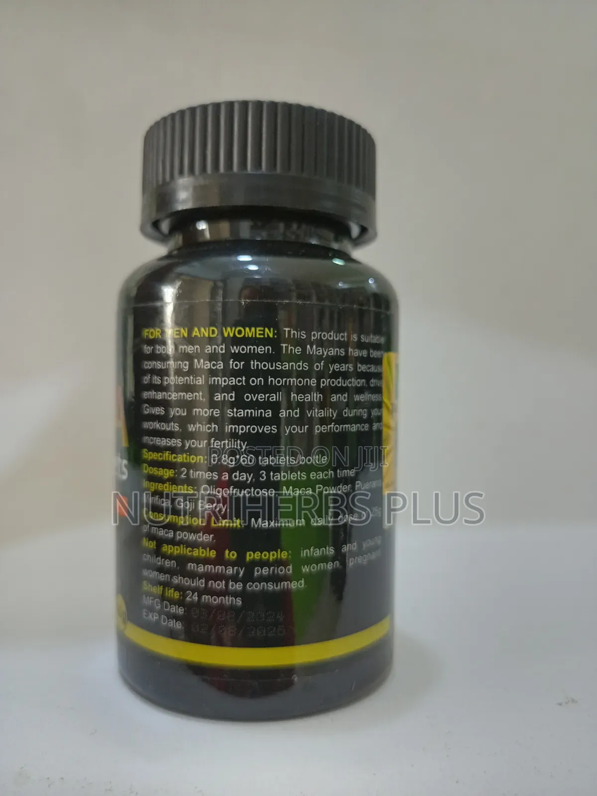 Maca Energy Tablets for Extra Strength, Boost Energy to 100%
