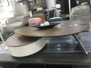 Executive Brown Center Table