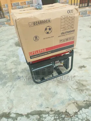 Original Low Noise Gp Elepaq Generator Ec6800cx (Manual)