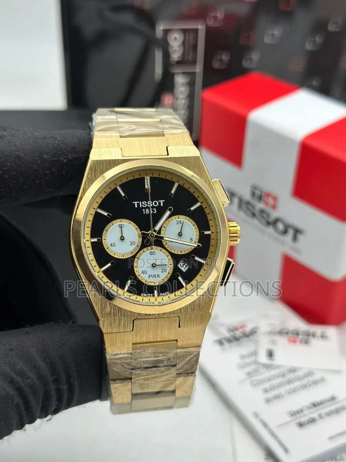 Tissot Chain/Leather Watch Automatic and Active Chronograph