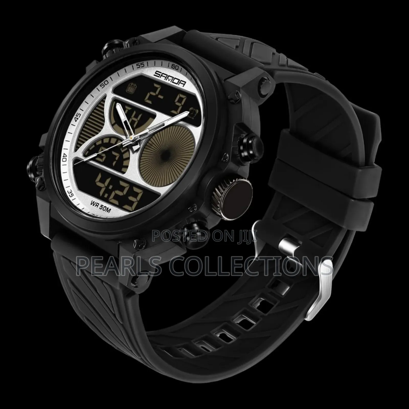Frank Muller Leather/Chain Wristwatch Automatic Chronograph
