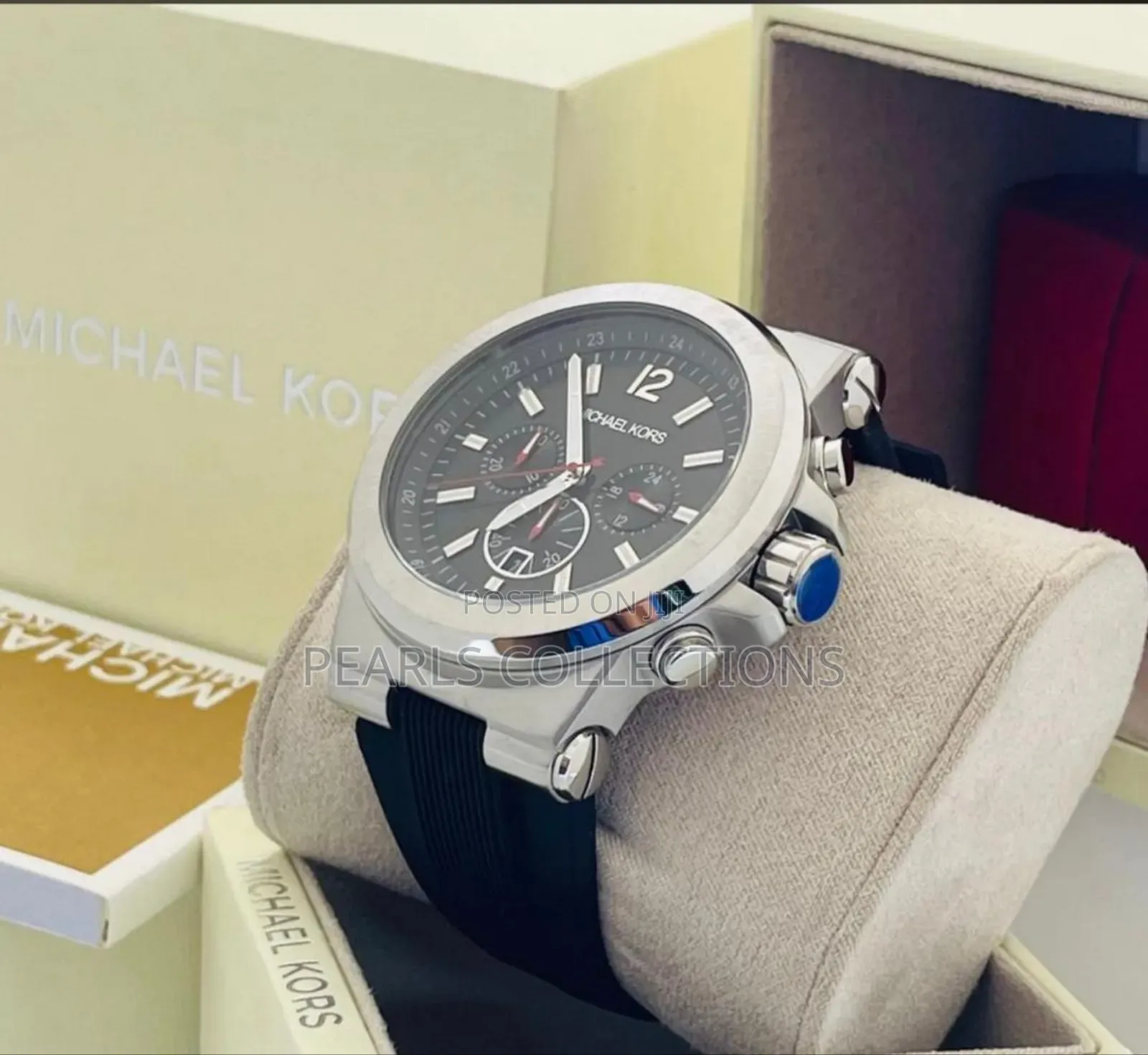 Frank Muller Leather/Chain Wristwatch Automatic Chronograph