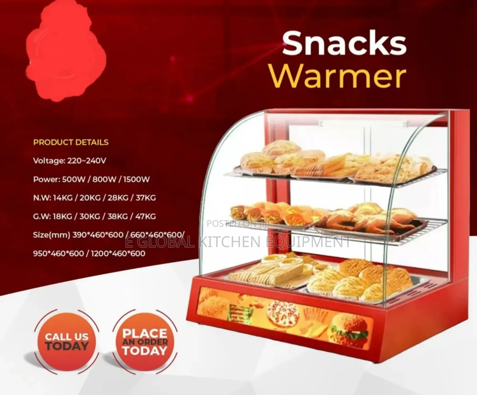 Snacks Warmer Machine