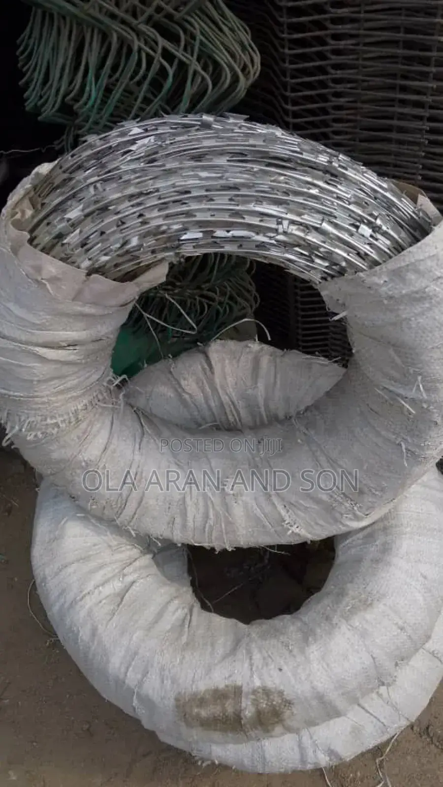 Galvanized Razor Wire