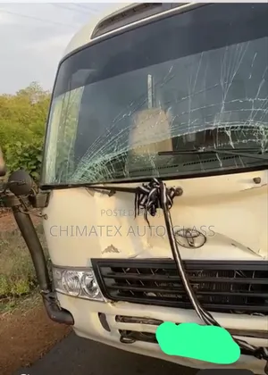 Toyota Coaster 2012 Windscreen Glass Available We Deliver