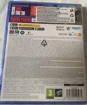 Playstation 5 Formula 1 F124