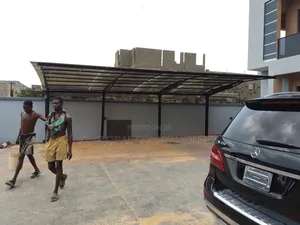 H.Beam Carport Construction Works 01