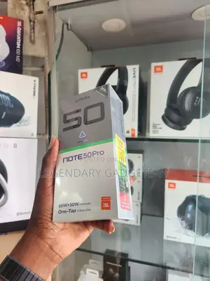 New Infinix Note 50 Pro 256 GB Black