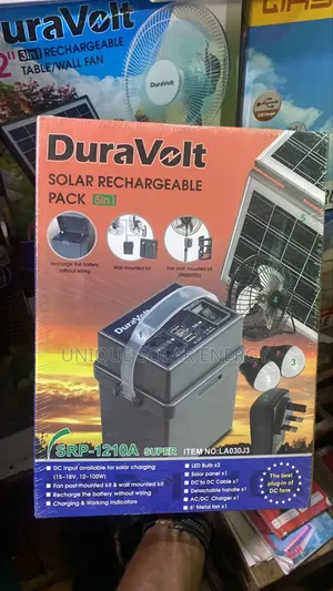 5in1 Dura Volt Solar Rechargeable Park