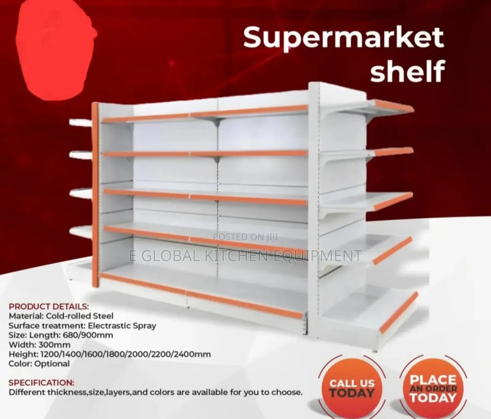 Double Supermarket Shelf