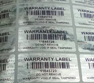 Hologram Security Seal/ Tamper Proof Seal