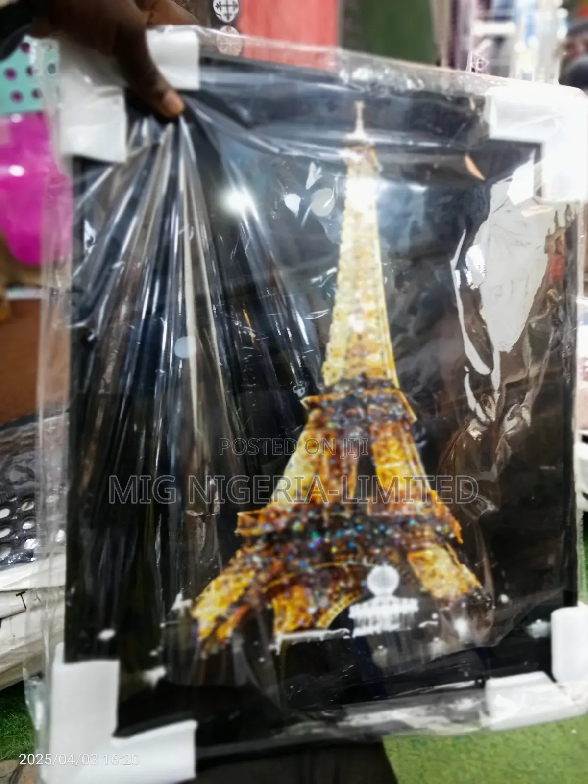 Wall Frame Acleric Luxury Crystal Frame 40x50cm