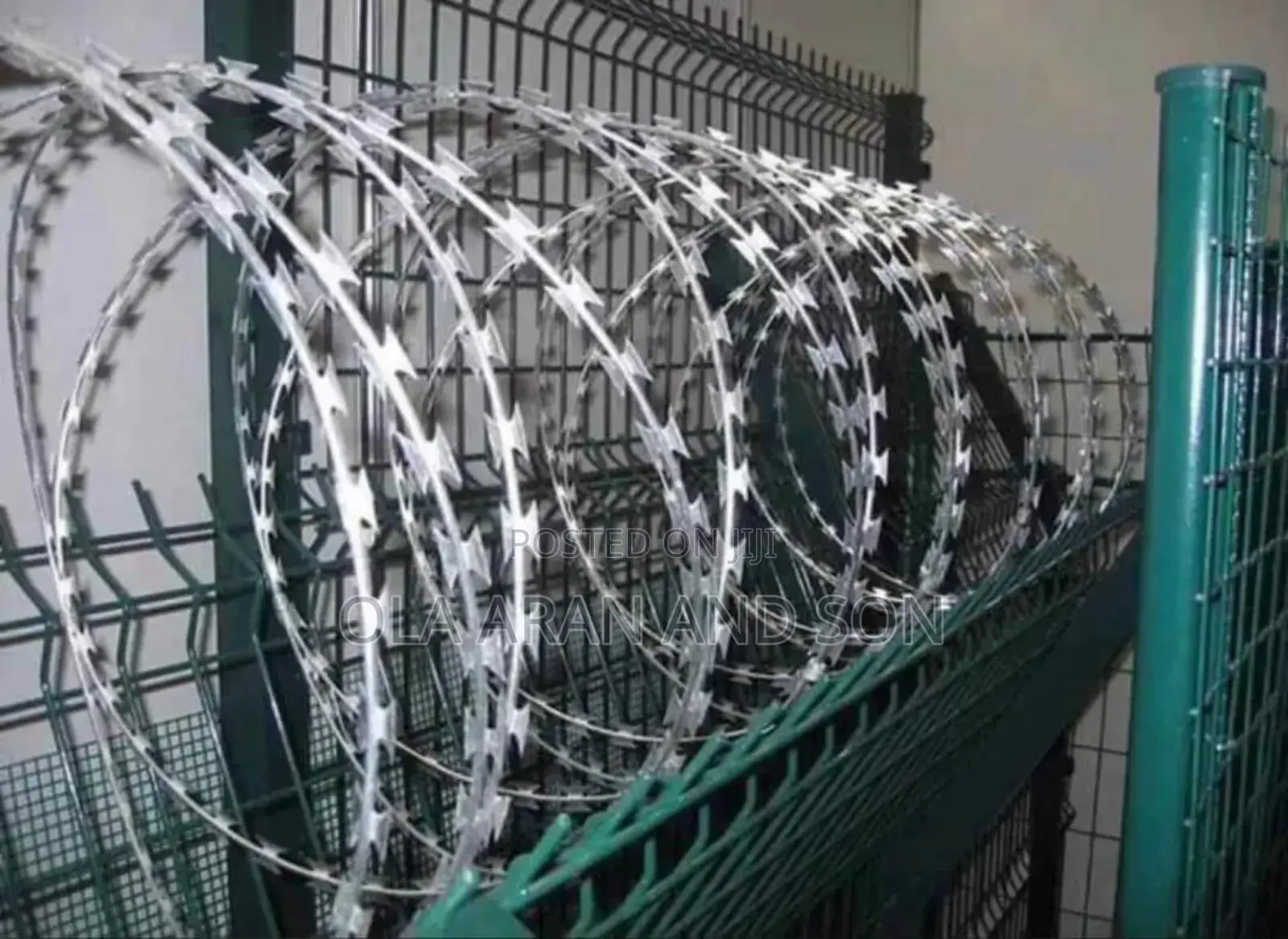 Galvanized Security Razor Wire