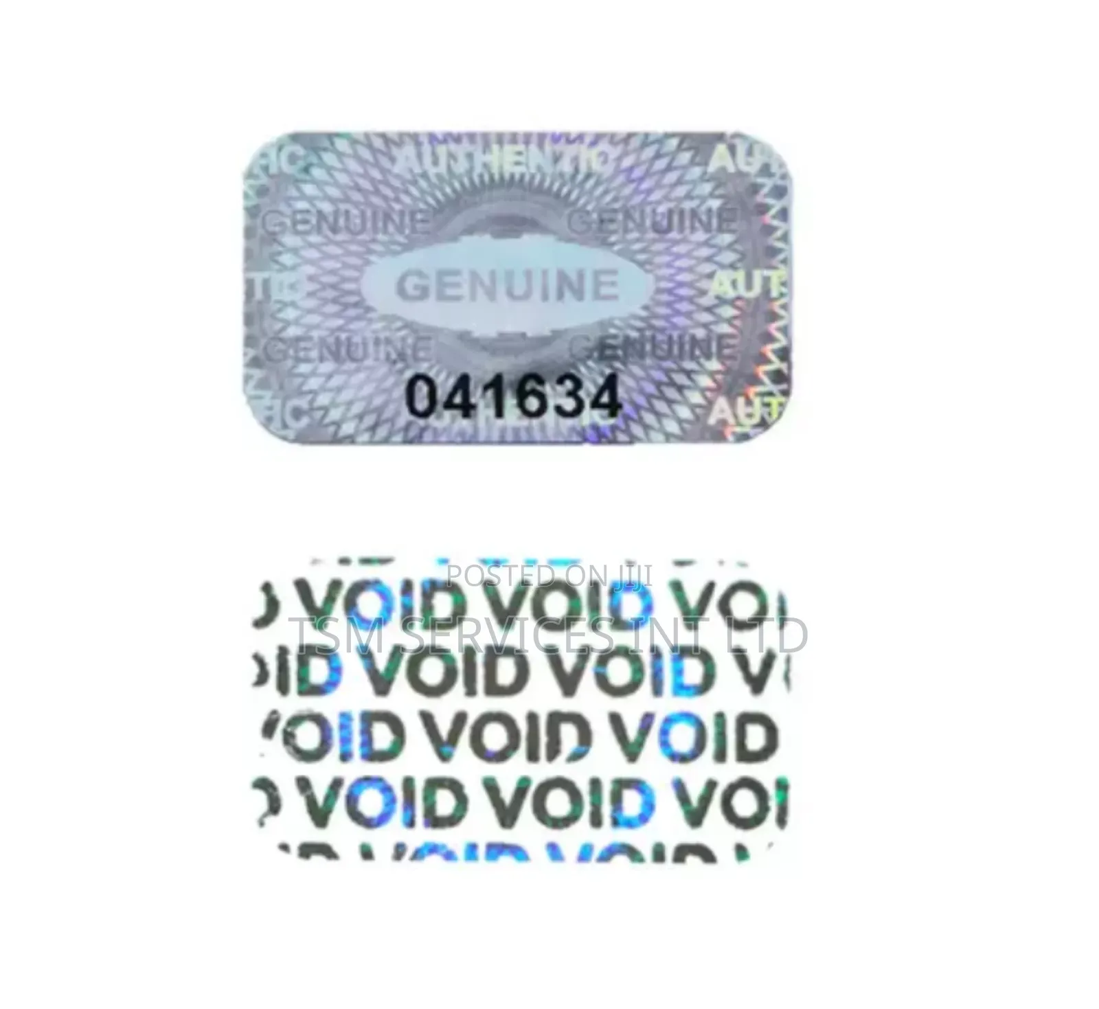 Hologram Security Seal/ Tamper Proof Seal