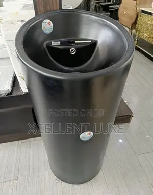 Matt Black Free Standing Wash Hand Basin