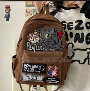 Sample Luxury Stock Backpack Available in Three Colors