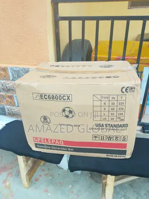 Long Lasting,Easy to Start Gp Elepaq (Ec6800cx) Generator