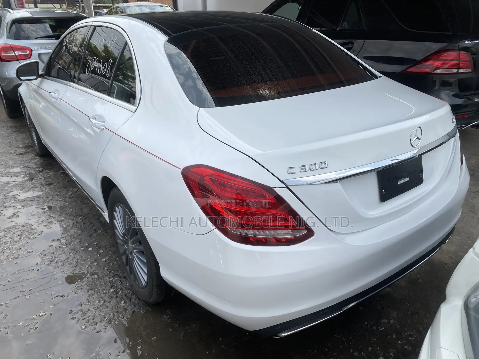Mercedes-Benz C300 Base AWD 4Matic Sedan (2.0L 4cyl 7A) 2015 White