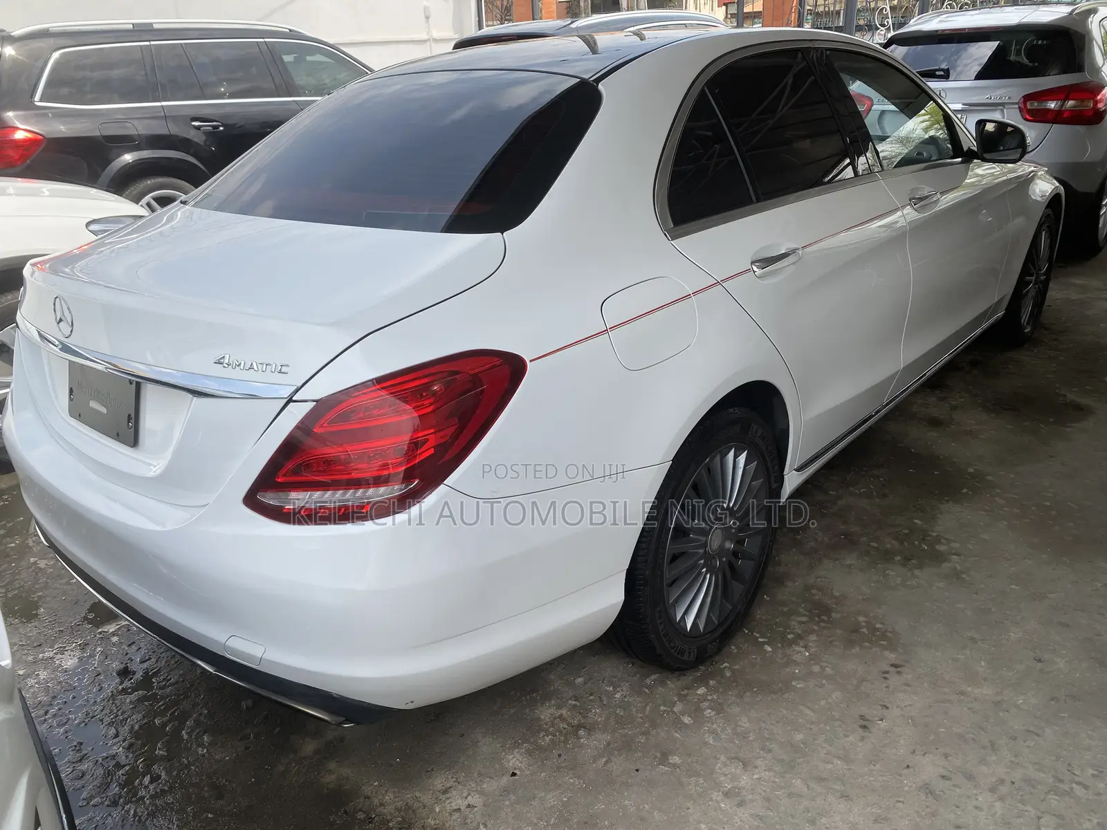 Mercedes-Benz C300 Base AWD 4Matic Sedan (2.0L 4cyl 7A) 2015 White