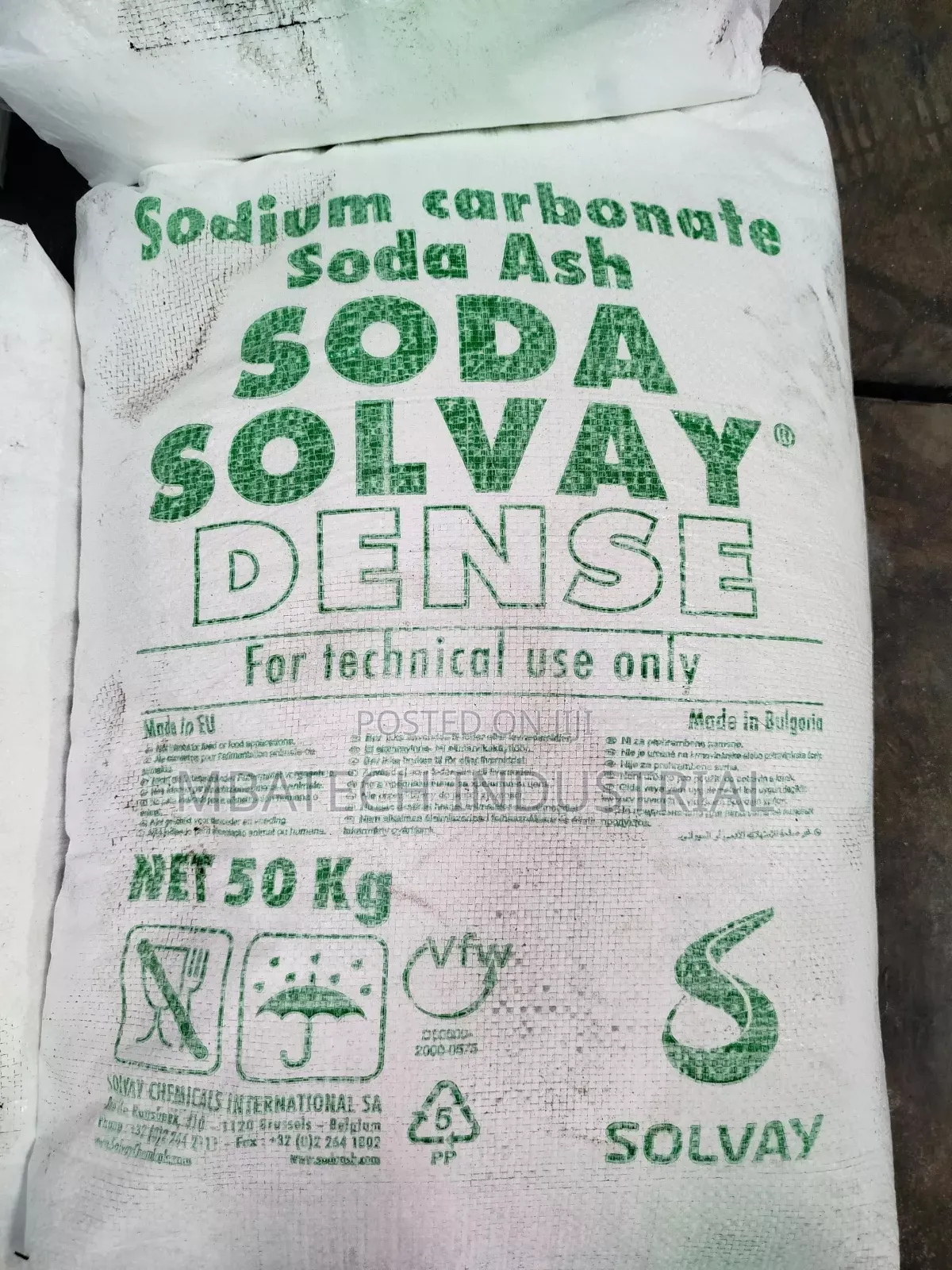 Soda Solvay Dense