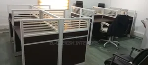 Super Class 4 Seater Workstation