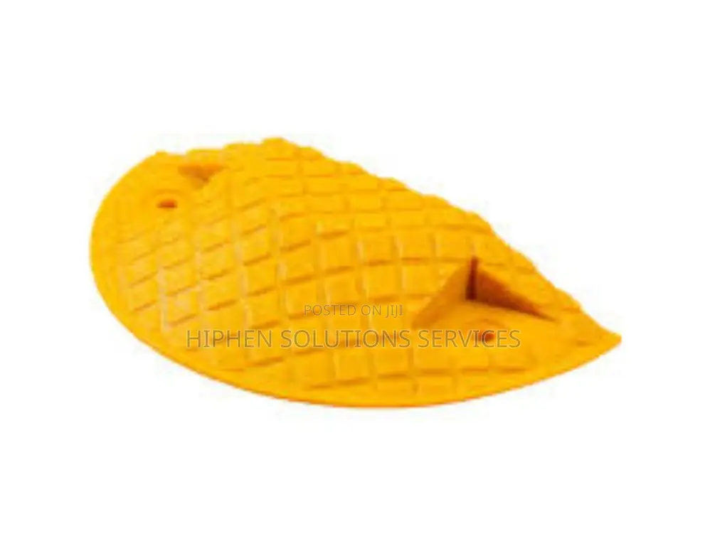 Pedestrian Speed Bump End Cap – 5mph