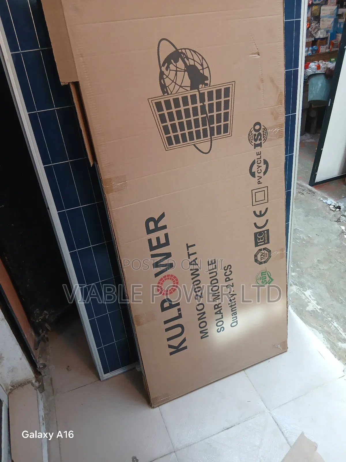 200w Kulpower Panel Very Effective Going to Ibadan