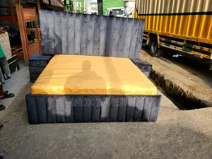 6 by 6 Bedframe With 2 Bedsides Drawers Mattress Is Optional