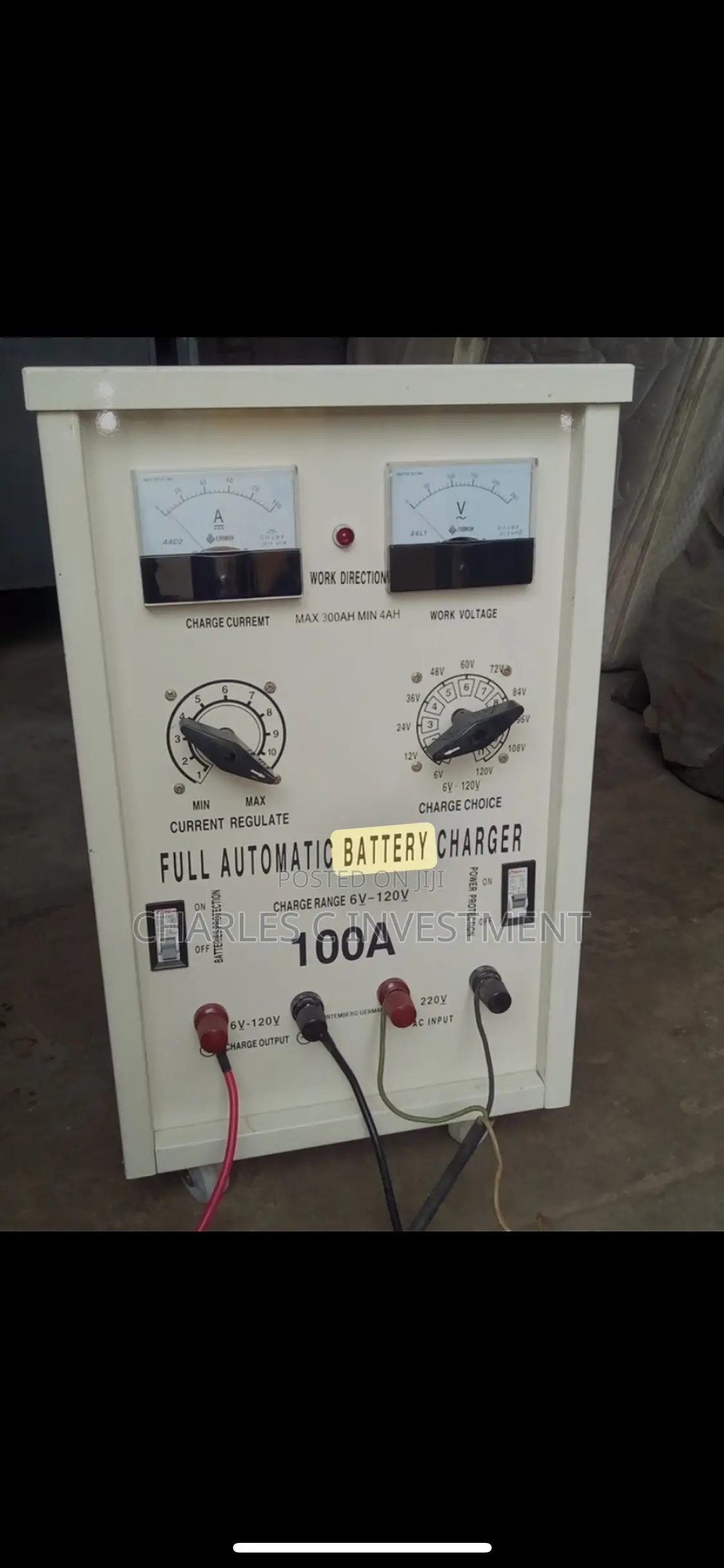 100 Amps Full Automatic Battery Charger