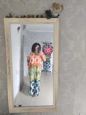 Adire Prints Crep Gown