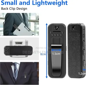 1080p Hd Body Camera With Night Vision